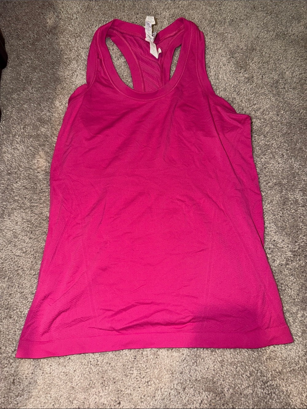 Athleta Bright Magenta Racerback Tank Top